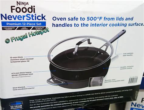 Ninja foodi neverstick costco - Sep 5, 2022 · Ninja Foodi NeverStick feels better because of its lower price than its Premium. In reality, Ninja Foodi NeverStick Premium has better construction and performance than Ninja Foodi NeverStick Essential. The Premium version has a thicker base than its sibling, Ninja Foodi NeverStick, which means it heats more evenly. 